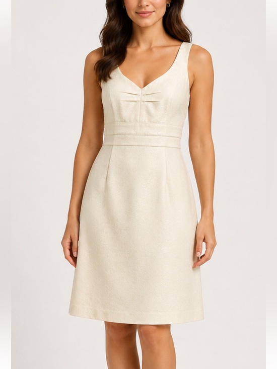 Lilly Pulitzer Dresses & Skirts - Lilly Pulitzer vintage embossed daisy preppy coastal cocktail dress sz 8